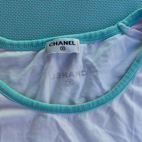 CHANEL 2017 COCO LIBRE CUBA TEE SHIRT TOP - Picture 4 of 11